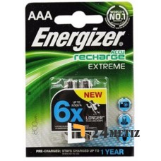 Аккумуляторные батарейки Energizer Extreme Pre-Ch R03 800 mAh BP2 (2 шт)