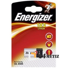 Батарейка Energizer 123 Lithium Photo BP1