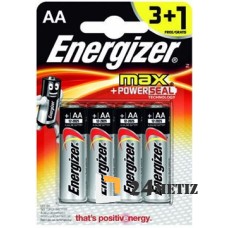 Батарейки Energizer MAX LR6 BP4 (4 шт)