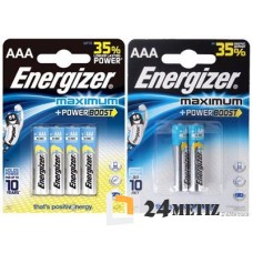 Батарейки Energizer Maximum LR03 (AAA)
