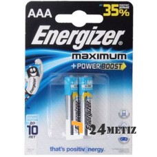 Батарейки Energizer Maximum LR03 BP2 (2 шт)