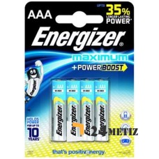 Батарейки Energizer Maximum LR03 BP4 (4 шт)