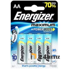 Батарейки Energizer Maximum LR6 BP4 (4 шт)