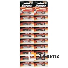 Батарейки Energizer Power LR03 BP20 (20 шт)