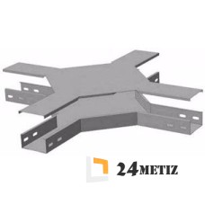 X-секция для лотка 300x100x0,8 (холоднокат. сталь)