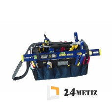 Сумка IRWIN - органайзер для инструмента  TOOL TOTE  42x21x25 cм алюминиевый каркас длинная ручка