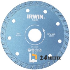 Диск алмазный универсальный IRWIN 10505924 115мм / 22,2 (сухая и мокрая резка)