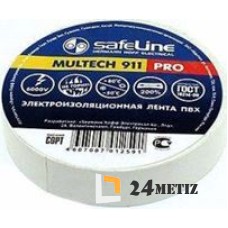 Изолента SafeLine Multech 911 15/10 (белая)