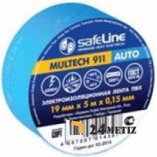 Изолента SafeLine Multech 911 19/5 (синяя)