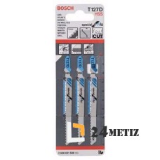 Пилки для лобзика Bosch T127D, 74мм, 3 шт (2608631508)