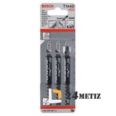 Пилки для лобзика Bosch T144D, 74мм, 3 шт (2608630560)