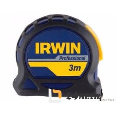 Рулетка измерительная IRWIN 3м х 16мм PROFESSIONAL, магнит, нейлон, двухсторонняя разметка