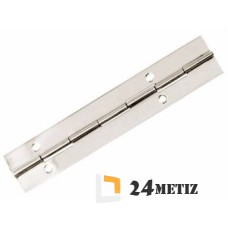 Петля мебельная (рояльная) 20х0,7х3500 мм M8321 (нержавеющая сталь А2)