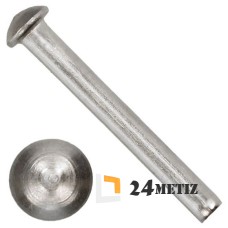 Заклепка с полукруглой головкой DIN 660 3х10мм (нержавеющая сталь А4)