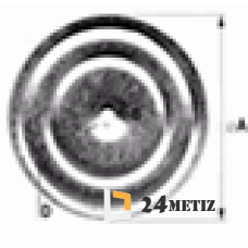 Крепление дисковое (оцинкованная сталь) PDV (82х40) G