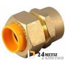 Муфта соединительная  труба-ВР с диэлектрической вставкой G-V/S 20x3/4 (F)