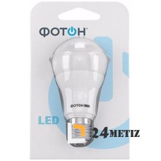 Лампа светодиодная ФОТОН LED A60 8W E27 3000K (груша)