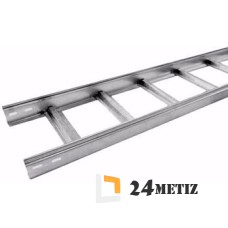 Лоток лестничный Северная Аврора НЛ 100x50x1,2 (холоднокат. сталь)