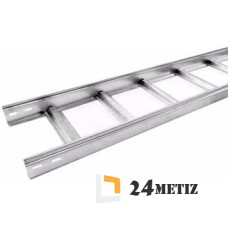 Лоток лестничный Северная Аврора НЛ 100x50x1,5 (оцинкованный)