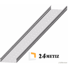 Лоток монтажный перфорированный Северная Аврора ЛПМ 150х70х1,2 горячее цинкование