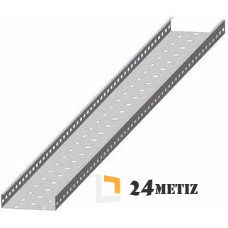 Лоток монтажный перфорированный Северная Аврора ЛПМ 2000, 2500, 3000 мм оцинкованный