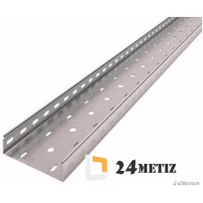 Лоток монтажный перфорированный замковой Северная Аврора ЛПМЗ 200x70x1,5 (холоднокат. сталь)