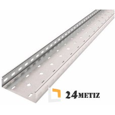 Лоток монтажный перфорированный замковой Северная Аврора ЛПМЗ 200x80x1,2 (горячее цинкование)