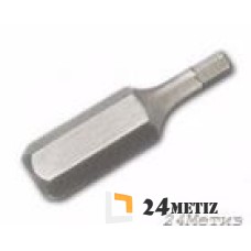 Насадка Hex SW4,0 25мм WITTE