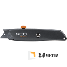 Нож строительный NEO 18 мм 63-702