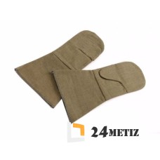 Краги брезентовые двупалые, брезент пл. 420 гр
