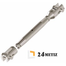 Талреп закрытый литой М10 вилка-вилка M8245 MT (нержавеющая сталь А4)