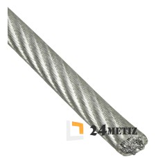 Трос 4/5мм в оплетке ПВХ (оболочке)