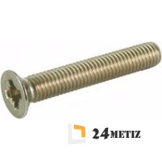 Винт потай 2,5х6 DIN 965, сталь А4